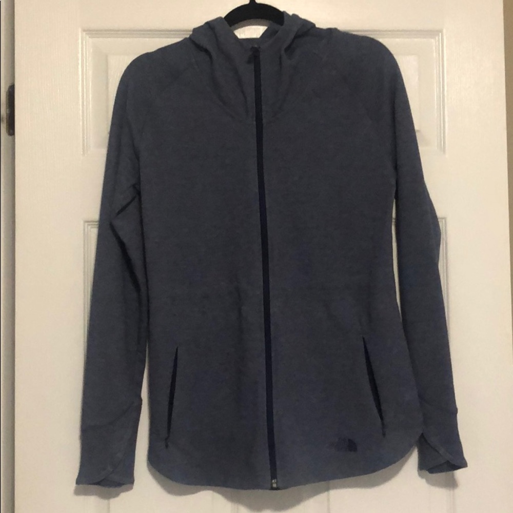 The north face zip hoodie